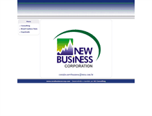 Tablet Screenshot of newbusinesscorp.com